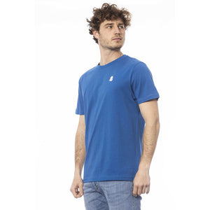 Invicta Blu Baumwoll-T-Shirt für Herren