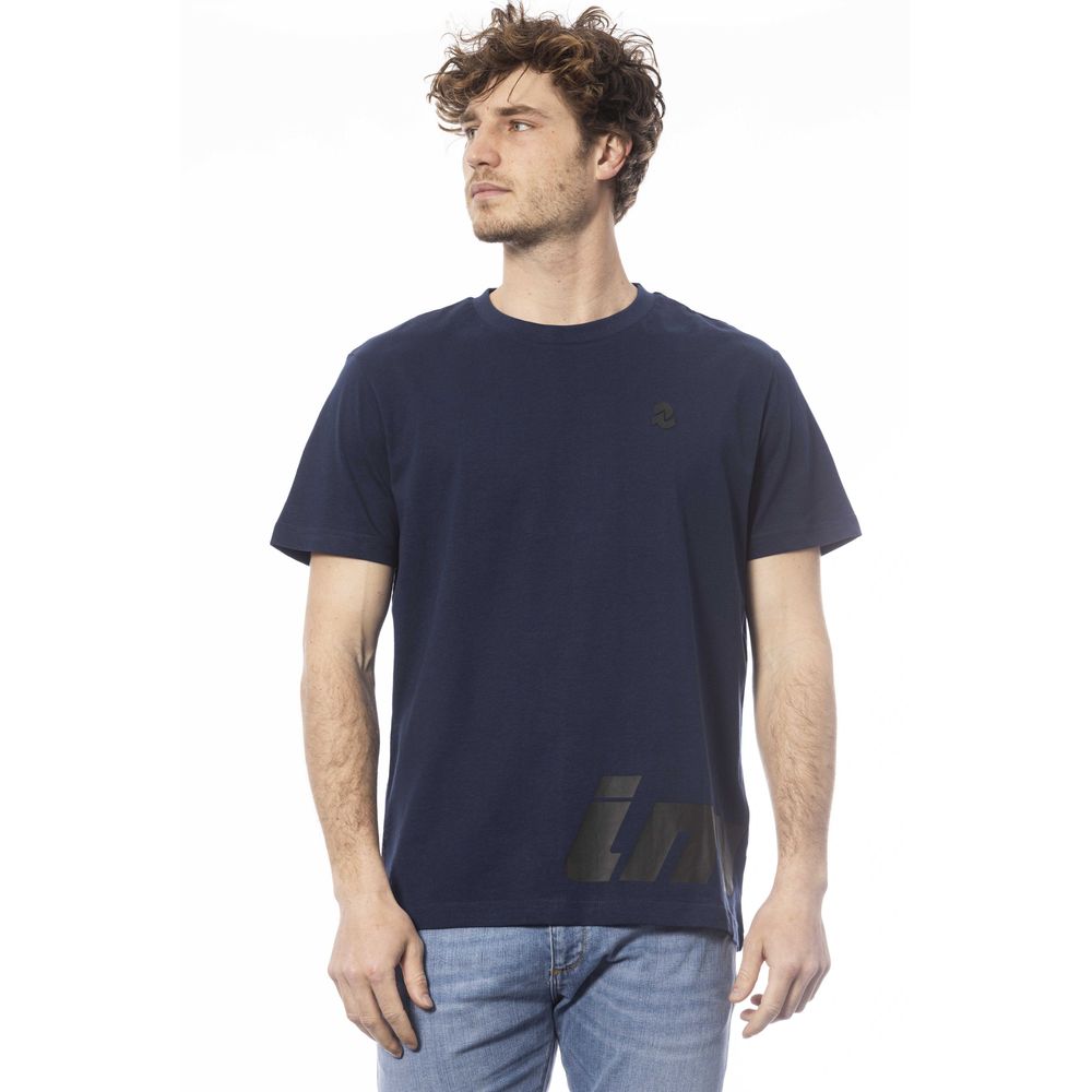 Invicta Blu Baumwoll-T-Shirt für Herren
