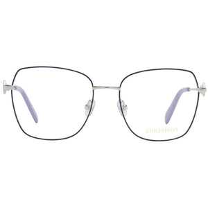 Emilio Pucci Blaue Metallbrille (Gestell)