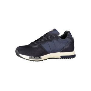 Blauer Polyester-Sneaker