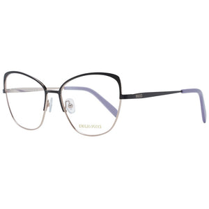 Emilio Pucci Schwarze Metallbrille (Gestell)