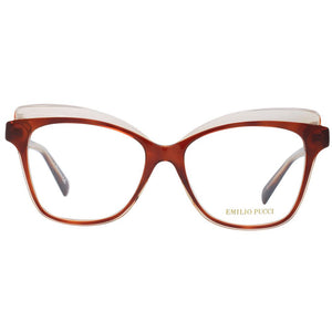 Emilio Pucci Braune Kunststoffbrille (Fassung)