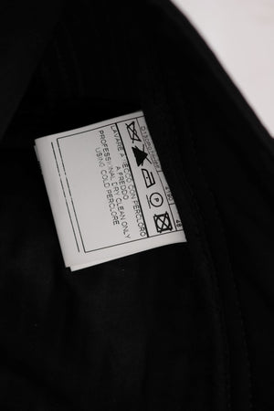 Ermanno Scervino Schwarze Slim Fit Freizeithose aus Baumwolle