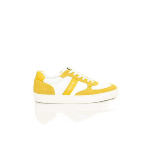 Cerruti 1881 Herren-Sneaker aus gelbem Rindsleder