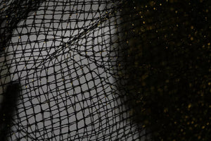 Dolce & Gabbana Schwarz Gold Kristall Herz A-Linien Kleid