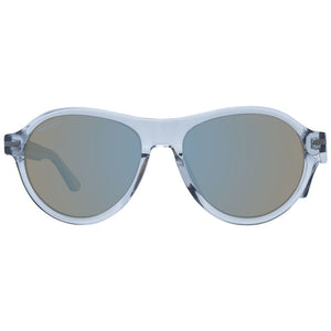 Serengeti Sonnenbrille aus transparentem Acetat