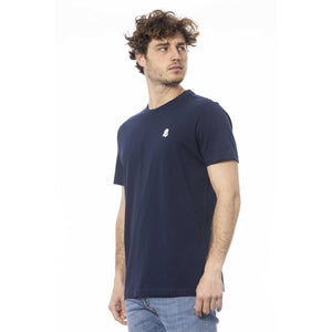 Invicta Blu Baumwoll-T-Shirt für Herren
