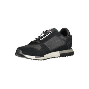 Napapijri Schwarzer Leder Herren Sneaker