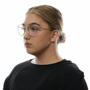 Police Brille mit roségoldenem Metall- und Kunststoffrahmen