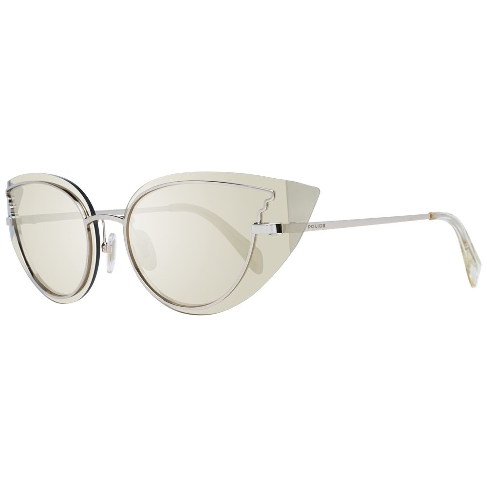 Police Sonnenbrille aus Goldmetall & Kunststoff