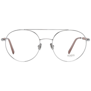 Tod's Silberne Metall- und Lederbrille (Gestelle)