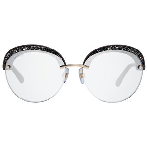 Swarovski Sonnenbrille aus Goldmetall & Kunststoff