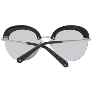 Swarovski Sonnenbrille aus Goldmetall & Kunststoff