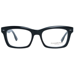 Ermenegildo Zegna Schwarze Kunststoffbrille (Gestell)
