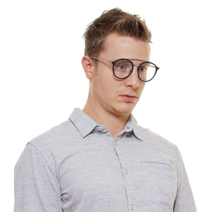 Police Grau-Metallische & Kunststoff-Brille (Gestell)