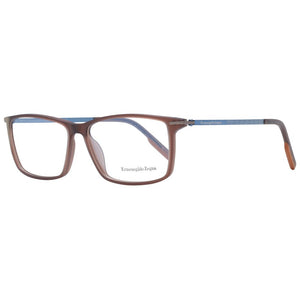 Ermenegildo Zegna Braune Kunststoffbrille (Fassung)