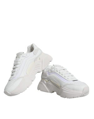 Dolce & Gabbana Weiß Daymaster Low Top Turnschuhe Schuhe