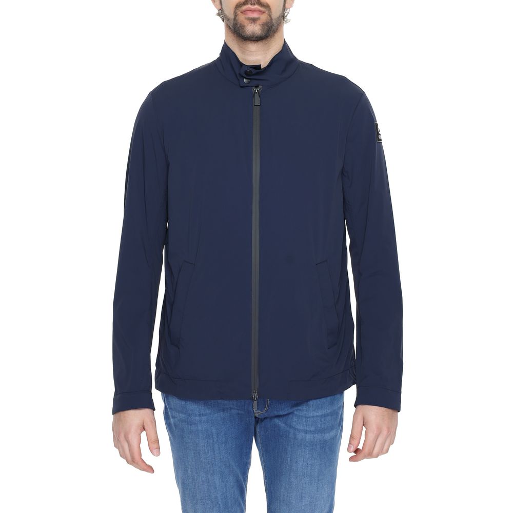 Suns Vollständige Nylonjacke in Blau