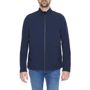 Suns Vollständige Nylonjacke in Blau
