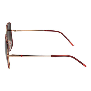 Red Metal Sunglasses