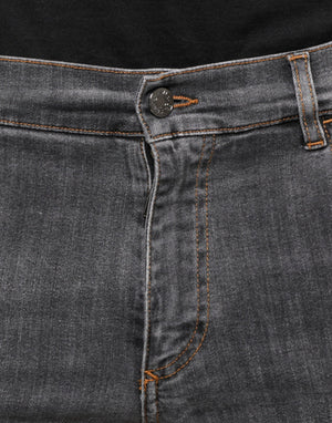 Dolce & Gabbana Dunkelgraue Baumwoll-Stretch-Skinny-Denim-Jeans