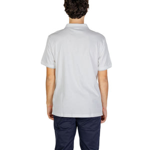 Calvin Klein Jeans Weißes Poloshirt aus Baumwolle