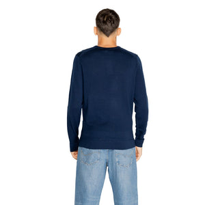 Calvin Klein Blaue Sportbekleidung aus recycelter Wolle