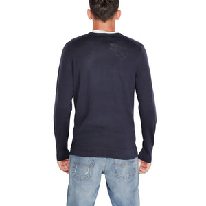 Blue Recycled Wool Sweatshirt