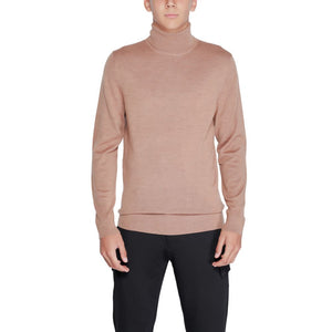Calvin Klein Beige Wollrollkragenpullover