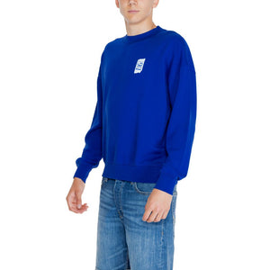 Replay Blauer Baumwoll-Sweatshirt