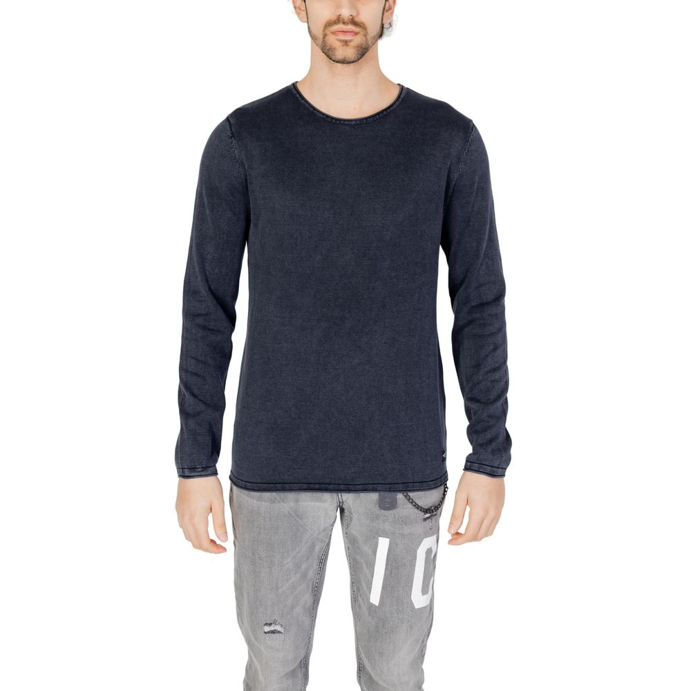 Jack Jones Blauer Baumwoll-Sweatshirt