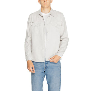 Antony Morato Graues Baumwoll-Hemd