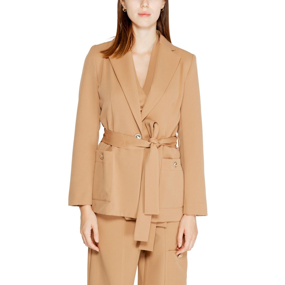 Rinascimento Beiger Polyester-Blazer