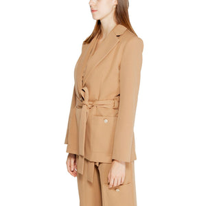 Rinascimento Beiger Polyester-Blazer