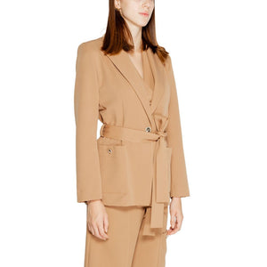Rinascimento Beiger Polyester-Blazer