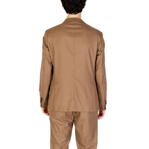 Hamaki-Ho Beiger Polyester-Blazer