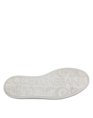 Dolce & Gabbana Weiß Low Top Männer Saint Tropez Turnschuhe Schuhe