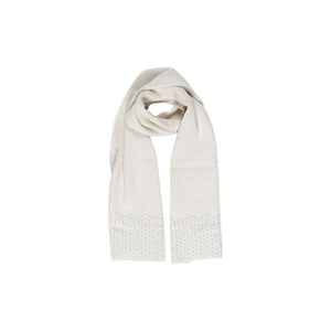 Pieces Beiger Schal aus Polyester