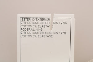 Ermanno Scervino Beige Slim Jeans Cord Skinny Hosen