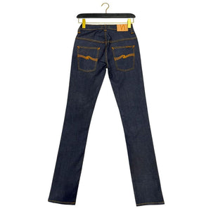 Nudie Jeans Damen-Jeans aus Baumwolle in Blau