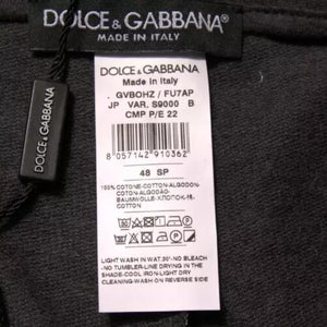 Dolce & Gabbana Multicolor Baumwoll-Patchwork Herren Cargo-Hose