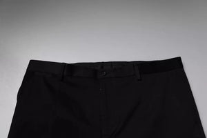 Dolce & Gabbana Schwarze konisch zulaufende formelle Anzugshose