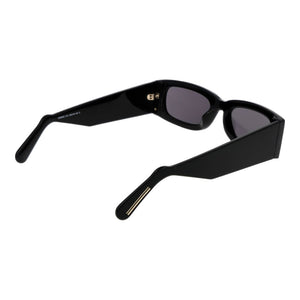 GCDS Schwarze Sonnenbrille aus Acetat