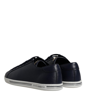 Dolce & Gabbana Blau Low Top Männer Saint Tropez Turnschuhe Schuhe