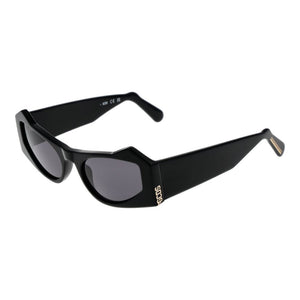 GCDS Schwarze Sonnenbrille aus Acetat