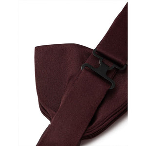Dolce & Gabbana Seidenfliege in Burgunderrot