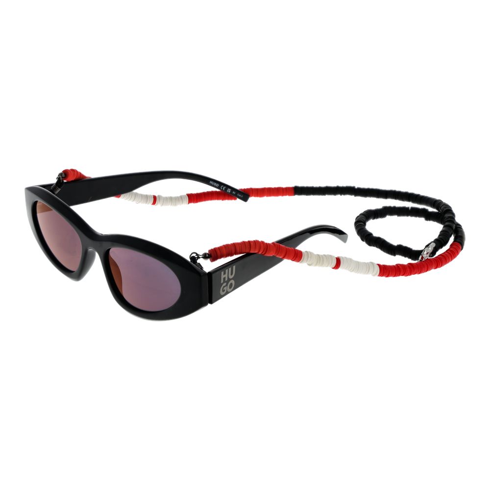 Hugo Boss Schwarze Sonnenbrille aus Polyamid