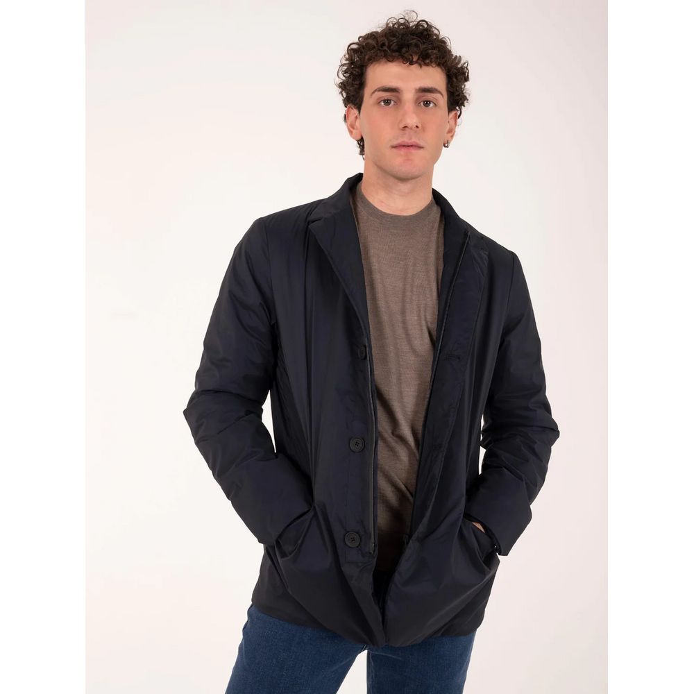 People Of Shibuya Blauer Polyester-Mantel