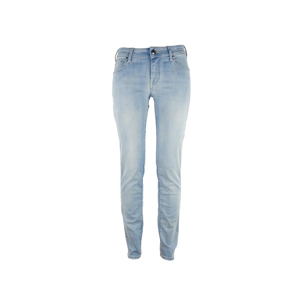 Jacob Cohen Blaue Jeans aus Baumwolle im geraden Schnitt