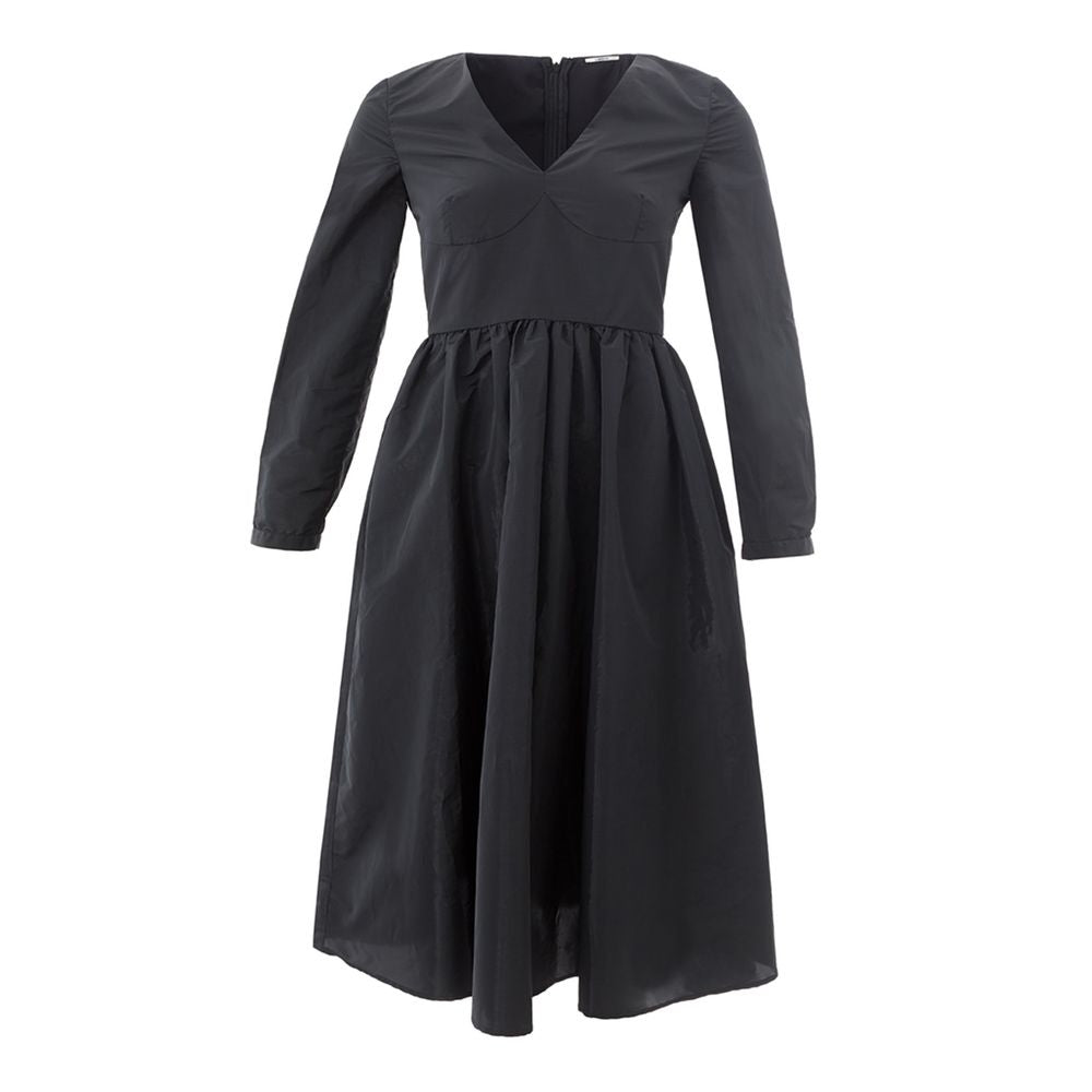 Lardini Schwarzes Cocktailkleid aus Polyester